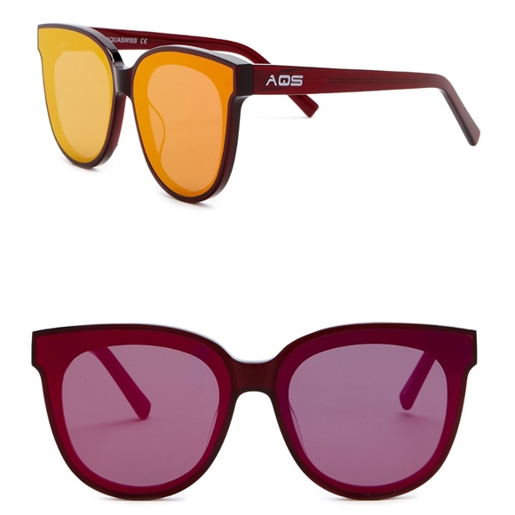 AQS Iris 65mm Oversized Cat Eye Shades NEW - Picture 2 of 4